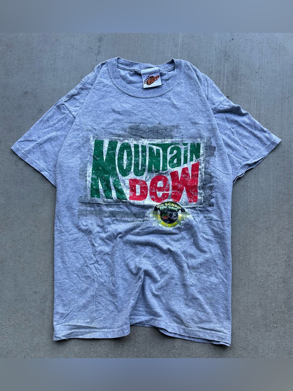 Winners Circle 2000s Mountain Dew T-Shirt Size Large